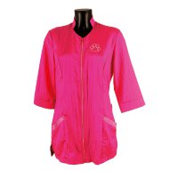 Рубашка на молнии с рукавом 3/4 Tikima Aleria розовая, размер S