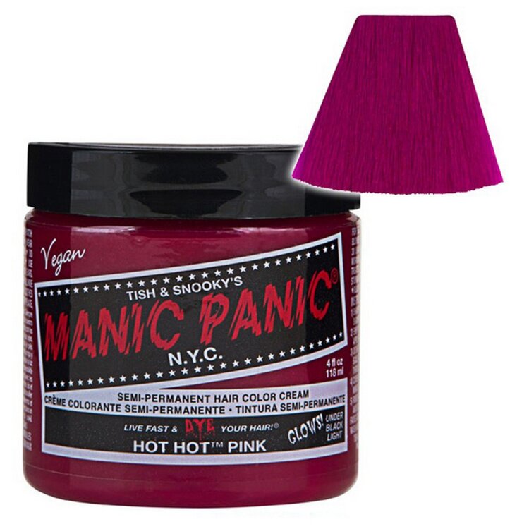 Hot pink hair dye for dark hair Hot pink hair dye for