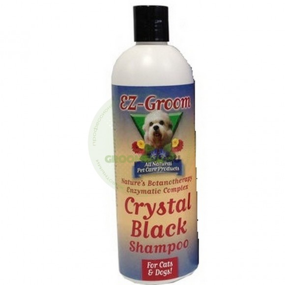 Шампунь EZ Groom Crystal Black "Черный кристалл", 473 мл