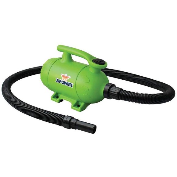 Компрессор XPOWER B-2 с функцией пылесоса, зеленый