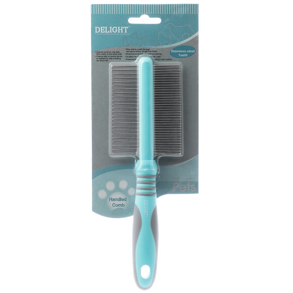 Расчёска DeLIGHT AQUA двухсторонняя Расчёска DeLIGHT AQUA двухсторонняя