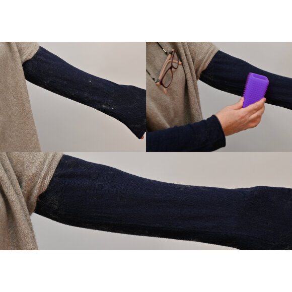 Силиконовая губка Show Tech для удаления волос, фиолетовая