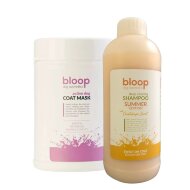 Шампунь Bloop глубокой очистки и маска для расчесывания, 1л*2 шт.