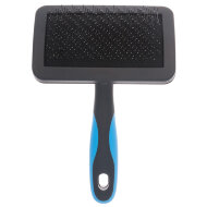 Пуходерка DeLight пластиковая разнозубая, средняя