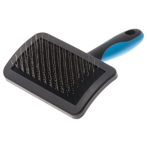 Пуходерка DeLight пластиковая разнозубая, средняя