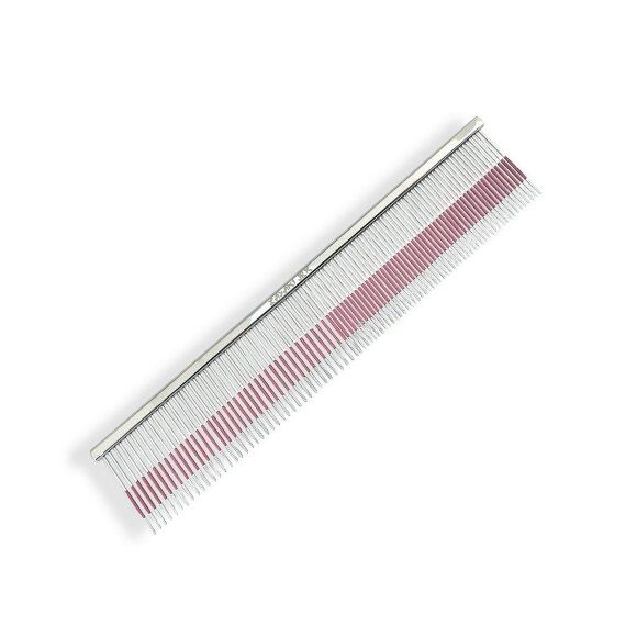 Гребень J&K комбинированный с прорезиненными зубъями, 19 см