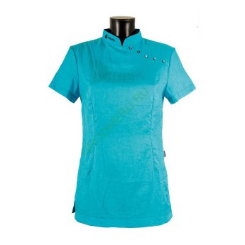 Рубашка с коротким рукавом Tikima Elba голубая, размер XXL