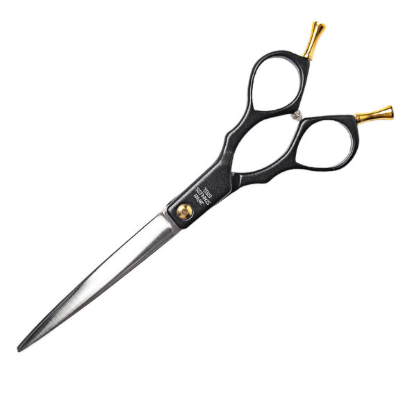 Ножницы GRODO Silk Slice изогнутые для корейской стрижки, 6,5"