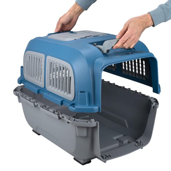 Переноска пластиковая для собак и кошек Petmode Deluxe 72х54х51 Переноска пластиковая для собак и кошек Petmode Deluxe 72х54х51