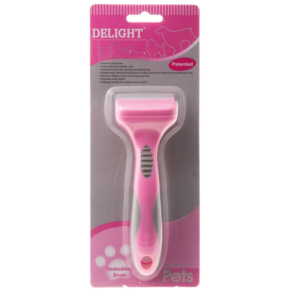 Дешеддер DeLIGHT ROSE малый, 43 зуба