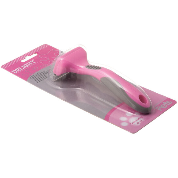 Дешеддер DeLIGHT ROSE малый, 43 зуба