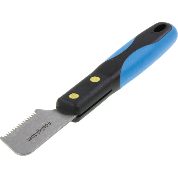 Нож для тримминга DeLight c 18-ю короткими зубцами