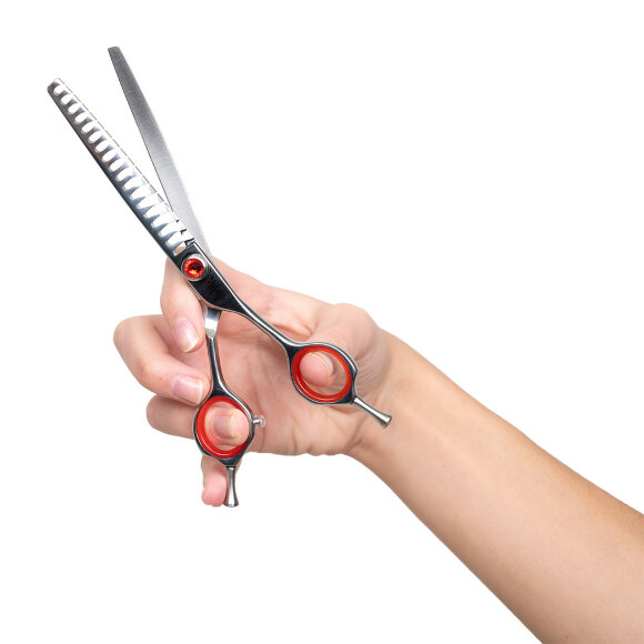 Ножницы Yento Prime шанкеры изогнутые 6.5" 18T