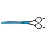 Ножницы филировочные DIMI с лапками, синие, 7 дюймов 40 зубцов 