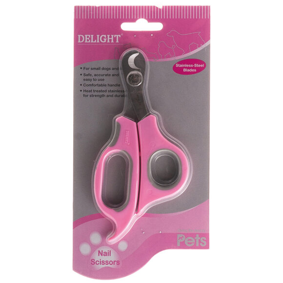 Когтерез-ножницы DeLIGHT Pink загнутый Когтерез-ножницы DeLIGHT Pink загнутый