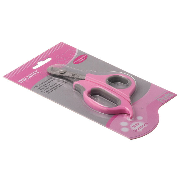 Когтерез-ножницы DeLIGHT Pink загнутый Когтерез-ножницы DeLIGHT Pink загнутый