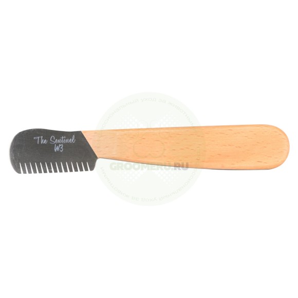 Нож для тримминга Sentinel W3 Wide Teeth Slim для правшей