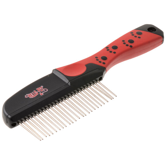 Расческа Hello Pet с ручкой, 25 плавающих вращающихся зубца Расческа Hello Pet с ручкой, 25 плавающих вращающихся зубца