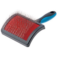 Пуходерка DeLight с длинным зубом и мягким кордом, большая