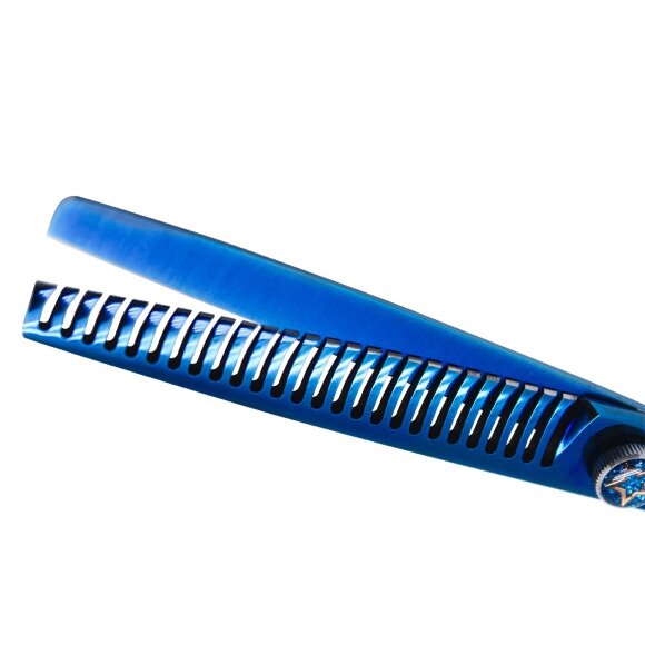 Ножницы Komondor Bluemarine шанкофилеры, 6.5" 26 зубцов Ножницы Komondor Bluemarine шанкофилеры, 6.5" 26 зубцов