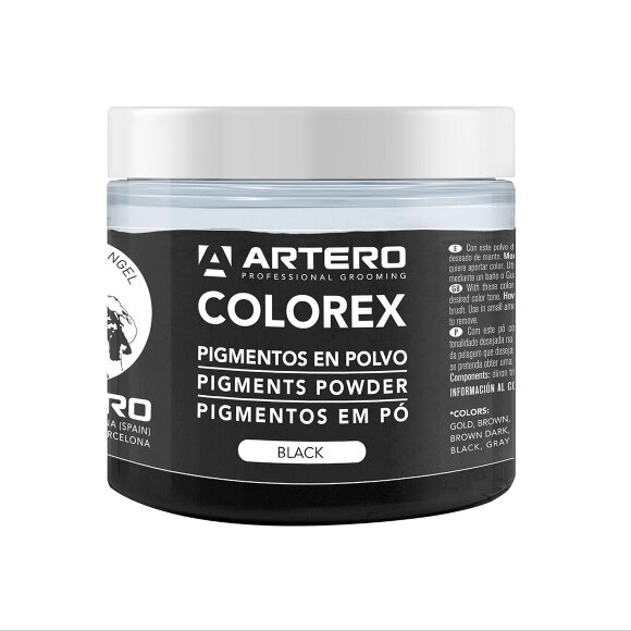 Пудра для шерсти Artero Colorex черная 75 г
