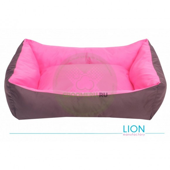Лежанка Lion Уют розовая, размер 49х40 см
