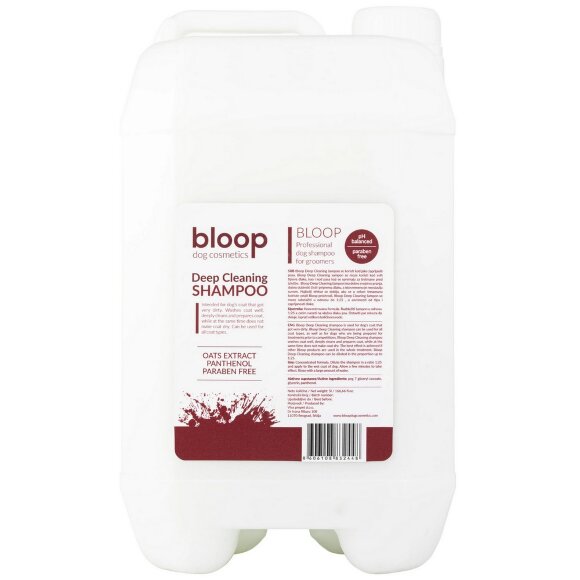 Шампунь Bloop Deep Cleaning глубокой очистки, 5 л