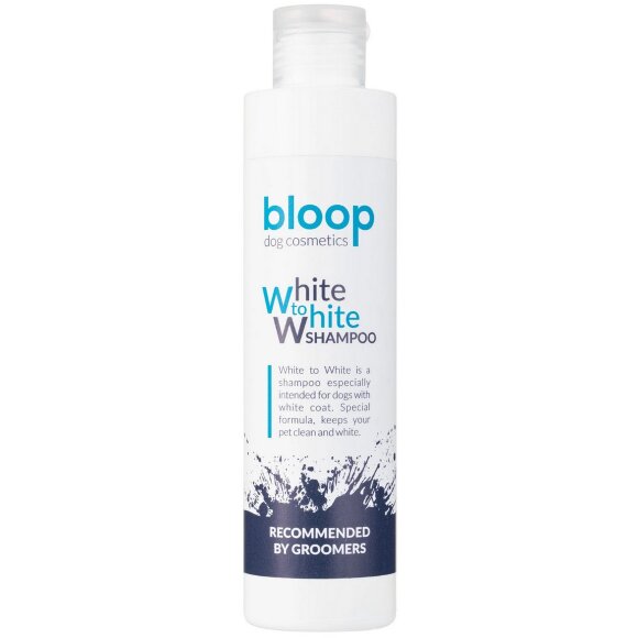 Шампунь Bloop White to White для белой шерсти, 200 мл