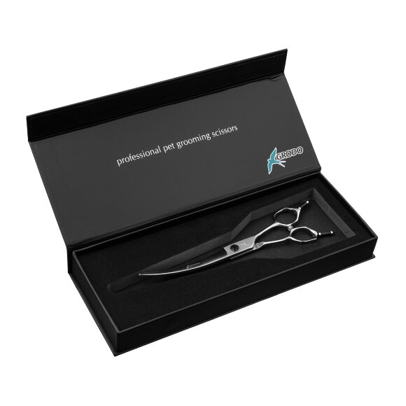 Ножницы GRODO ONE изогнутые, 7.5 дюймов