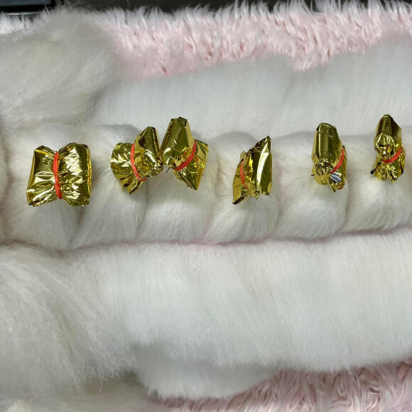 Пластиковая бумага Show Tech для папильоток 100 шт, золото/серебро Пластиковая бумага Show Tech для папильоток 100 шт, золото/серебро