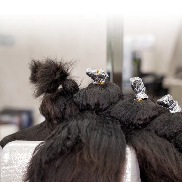 Пластиковая бумага Show Tech для папильоток 100 шт, золото/серебро Пластиковая бумага Show Tech для папильоток 100 шт, золото/серебро