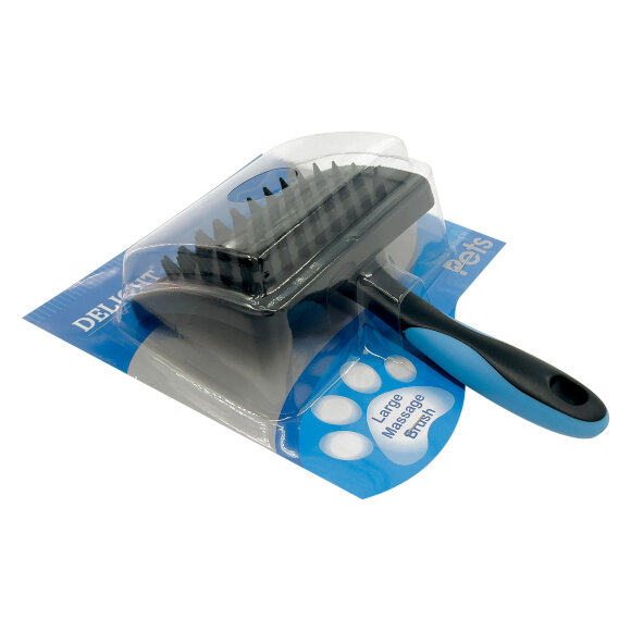 Щетка DeLIGHT с резиновая с коротким кордом, большая Щетка DeLIGHT с резиновая с коротким кордом, большая