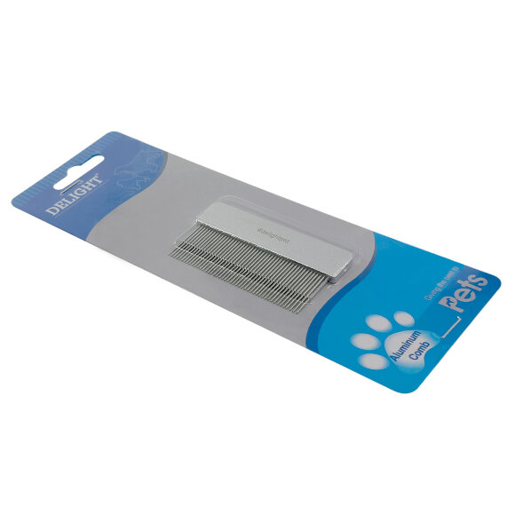 Гребень Delight противоблошиный 6,8 см, 46 зубьев Гребень Delight противоблошиный 6,8 см, 46 зубьев