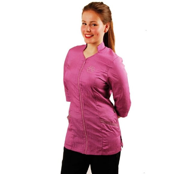 Рубашка на молнии с рукавом 3/4 Tikima Aleria фиолетовая, размер XXL Рубашка на молнии с рукавом 3/4 Tikima Aleria фиолетовая, размер XXL