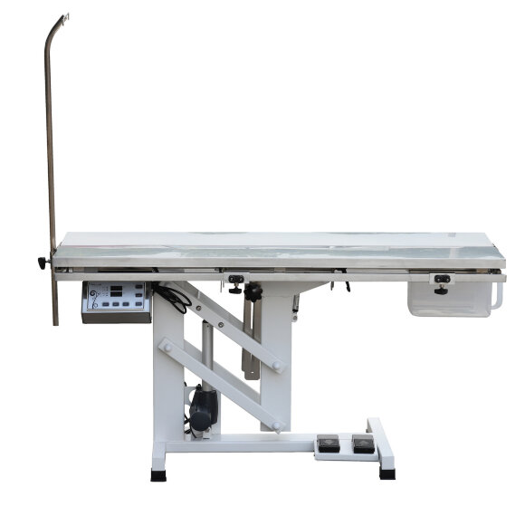 Стол ветеринарный Toex FT-828H электрический подъемный с V-образным верхом Стол ветеринарный Toex FT-828H электрический подъемный с V-образным верхом