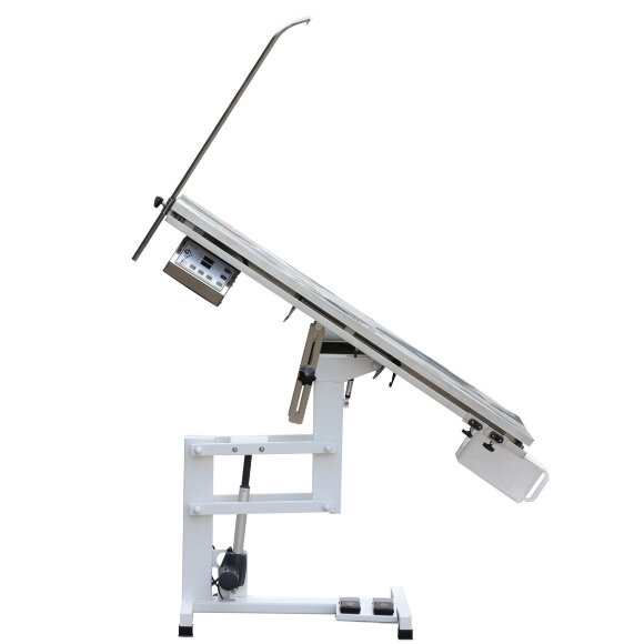 Стол ветеринарный Toex FT-828H электрический подъемный с V-образным верхом Стол ветеринарный Toex FT-828H электрический подъемный с V-образным верхом