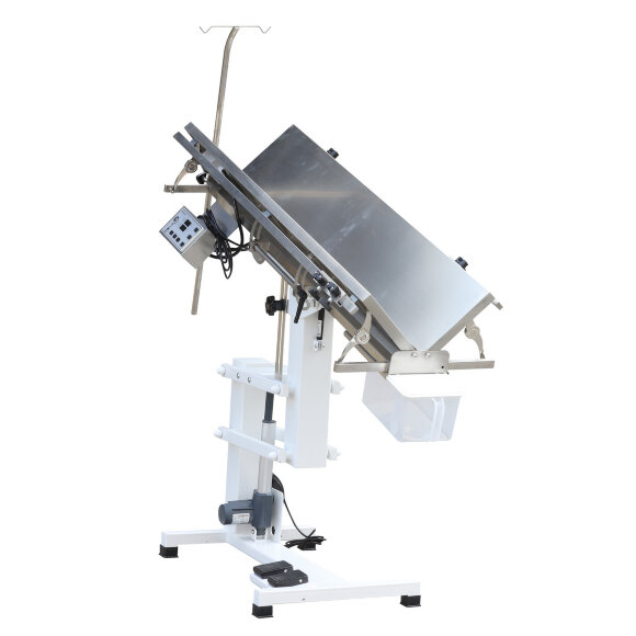 Стол ветеринарный Toex FT-828H электрический подъемный с V-образным верхом Стол ветеринарный Toex FT-828H электрический подъемный с V-образным верхом