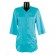 Рубашка на молнии с рукавом 3/4 Tikima Aleria голубая, размер XL