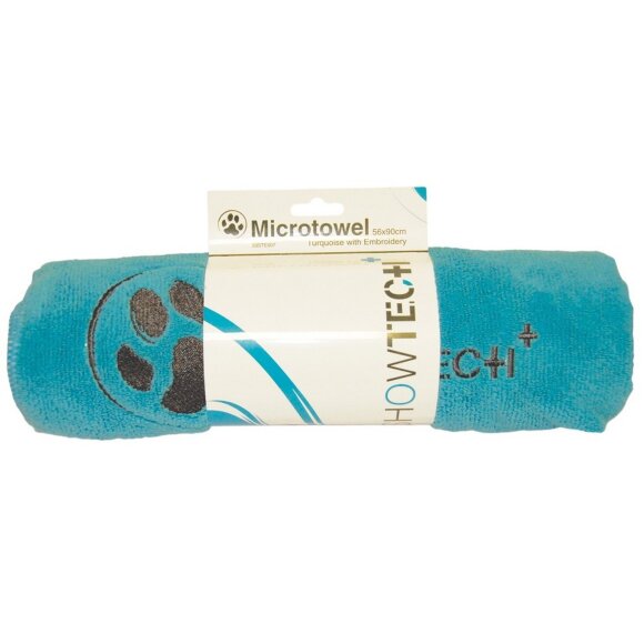 Полотенце из микрофибры Show Tech+ 90х56см, бирюзовое Полотенце из микрофибры Show Tech+ 90х56см, бирюзовое