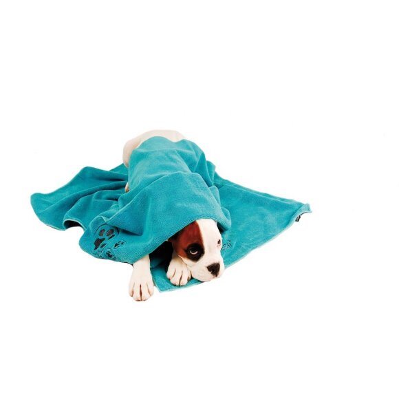 Полотенце из микрофибры Show Tech+ 90х56см, бирюзовое Полотенце из микрофибры Show Tech+ 90х56см, бирюзовое