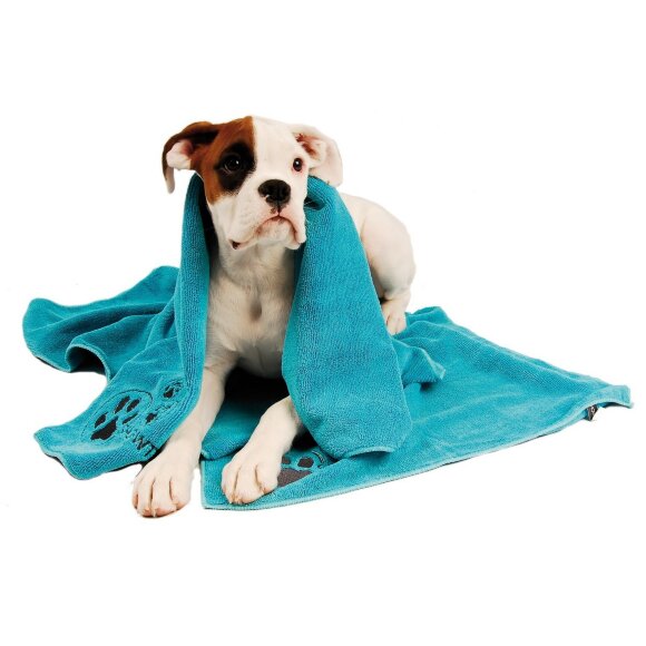 Полотенце из микрофибры Show Tech+ 90х56см, бирюзовое Полотенце из микрофибры Show Tech+ 90х56см, бирюзовое