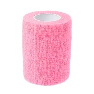 Ветеринарный эластичный бинт GRODO 7,5см х 4,5м, розовый