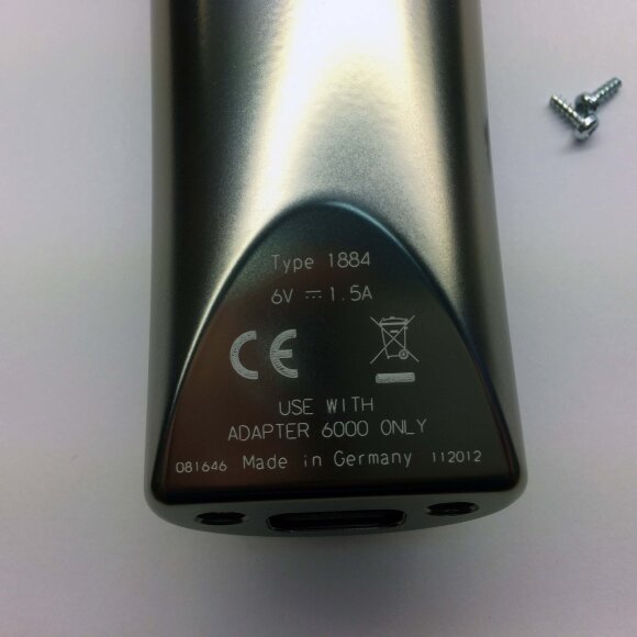 1884-7000 Корпус в комплекте, серебристый, Moser