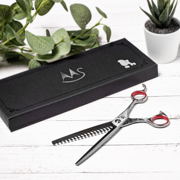 Ножницы Moshou BDM-7018 шанкеры, 7" 18 зубцов Ножницы Moshou BDM-7018 шанкеры, 7" 18 зубцов