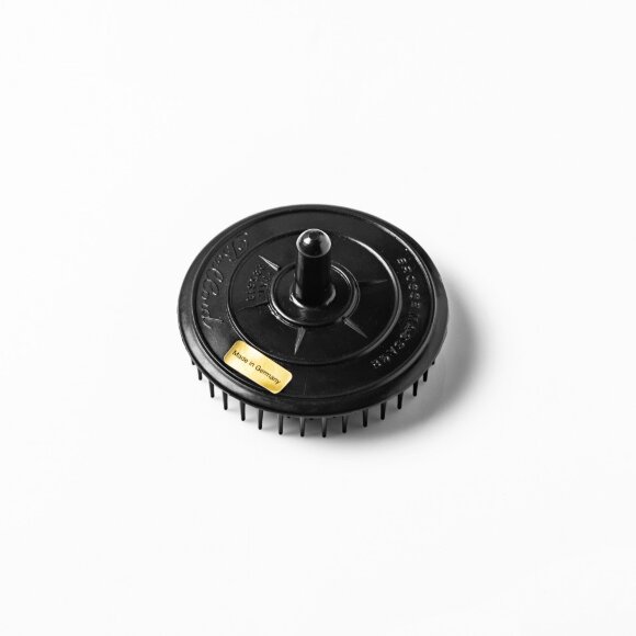 Щетка пластиковая Keller для шампуня, черная, Ø 80 mm