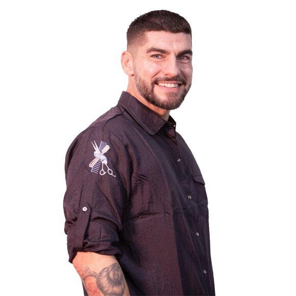 Рубашка Tikima Ambra черная, размер M Рубашка Tikima Ambra черная, размер M