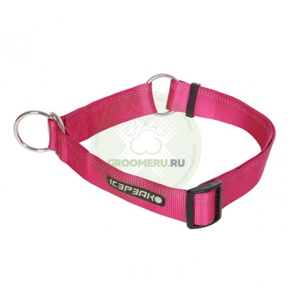 Ошейник-полуудавка IcePeak winner slip collar, цвет розовый, размер M