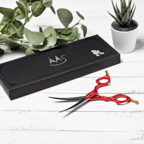 Ножницы Moshou QMD-60 изогнутые, 6" 