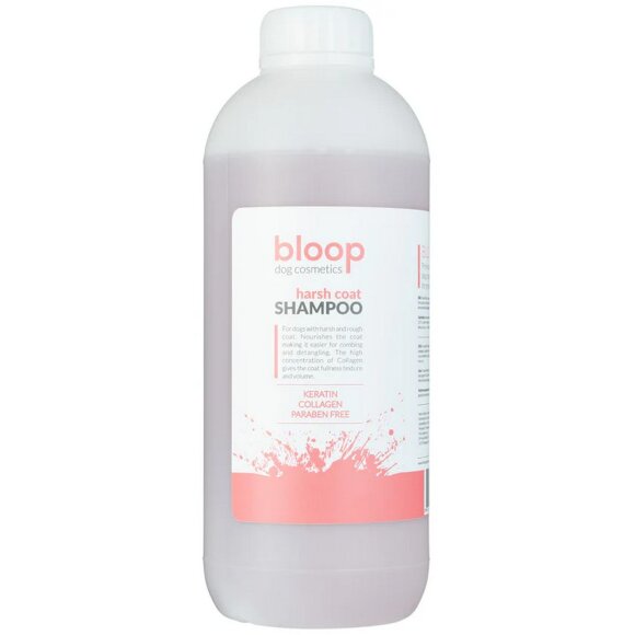 Шампунь Bloop Harsh Coat для жесткой шерсти, 1 л Шампунь Bloop Harsh Coat для жесткой шерсти, 1 л