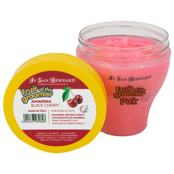 Шампунь и маска ISB 'Черная вишня' для короткой шерсти, 500 + 250 мл Шампунь и маска ISB 'Черная вишня' для короткой шерсти, 500 + 250 мл